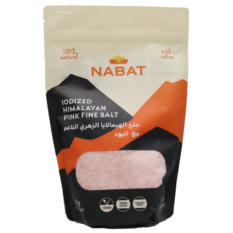 Nabat Iodized Himalayan Salt Pink Fine
