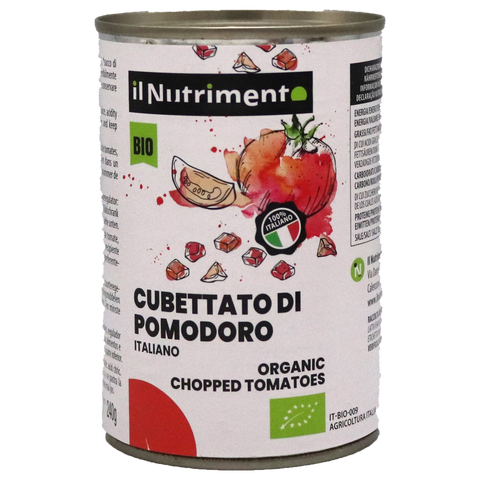 IL NUTRIMENTO Organic Chopped Tomatoes Can