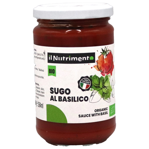 IL NUTRIMENTO Organic Tomato Sauce with Basil