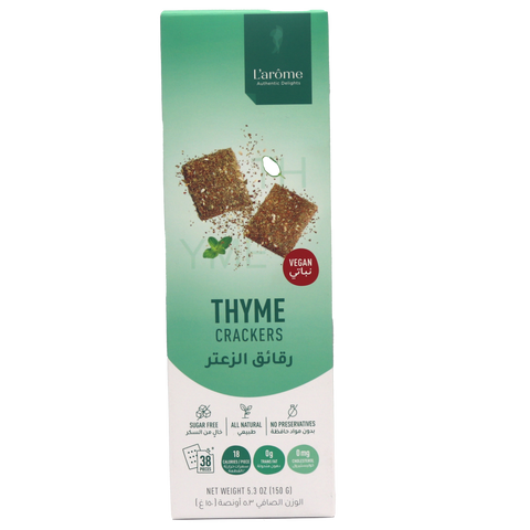 L’Arome Thyme Crackers