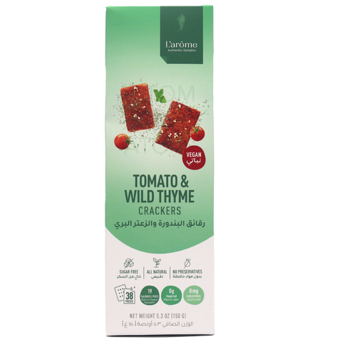 L’Arome Tomato & Wild Thyme Crackers