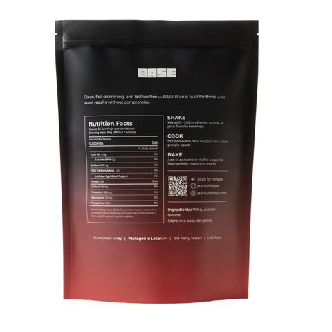 Pure Base Whey Protein Isolate
