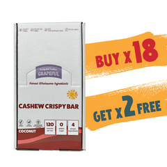 Grapeful Cashew Crispy Coconut Box (18 + 2 Free)