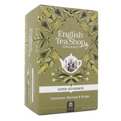 Ets Organic Cinnamon, Moringa & Ginger Super Food Tea - 20 Sachets