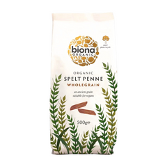 Biona Whole Grain Spelt Penne Organic