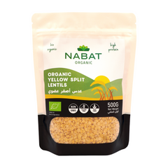 Nabat Organic Yellow Split Lentils
