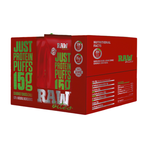 Raw Bites Sundried Tomato & Chili Corn Chips Box