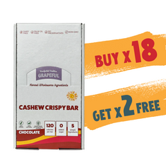 Grapeful Cashew Crispy Chocolate Box (18 + 2 Free)