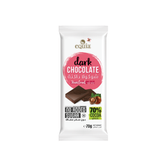 Equia Dark Chocolate Bar Hazelnuts Nas
