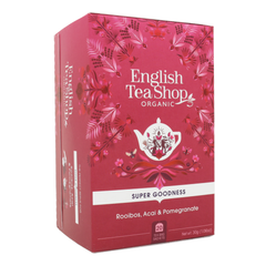 Ets Organic Rooibos, Acai & Pomegranate Super Fruit Tea - 20 Sachets