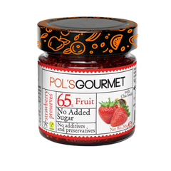Peddle Life Strawberry Preserves With Chia Seeds - Sweetened With Date Juice
