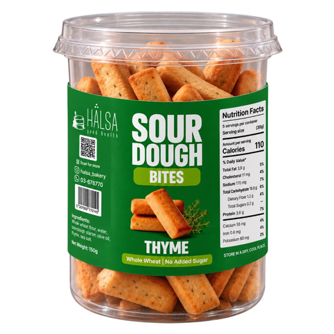 Halsa Sourdough Bites Thyme