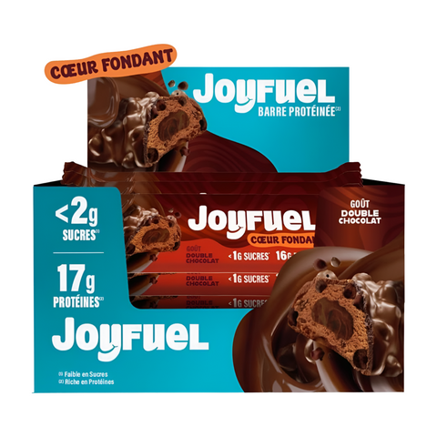 Joyfuel Protein Heart Fondant Bar Double Chocolate