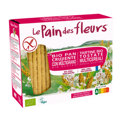 Le pain des fleurs Organic Gluten Free Multicereals Crispbread