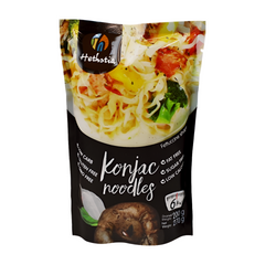 Hethstia Instant Konjac Noodles - Fettucine Shape - Low Carb