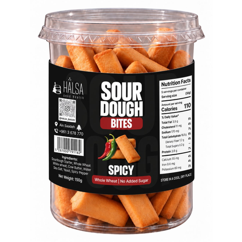 Halsa Sourdough Bites Chili 