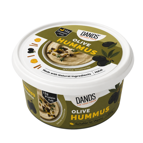 Dands Tub Hummus Olive
