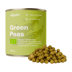 Vilgain Organic Green Peas