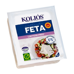 Kolios Authentic Feta Vaccum Lactose Free 200 Grs