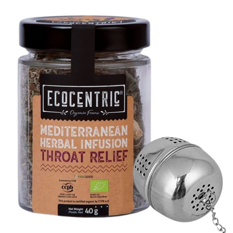 Organic Mediterranean Bundle Herbal Infusion (Throat Relief)