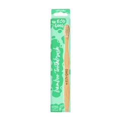 The Eco Gang Adult Bamboo Toothbrush 1-P, Mix Soft