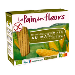 Le pain des fleurs Organic Gluten Free Corn Crispbread
