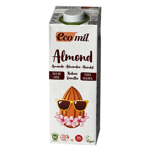 Ecomil Almond Classic Milk Sugar Free Bio