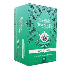 Ets Organic Cranberry, Hibiscus & Rosehip Super Fruit Tea - 20 Sachets