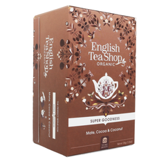 Ets Organic Mate, Cocoa & Coconut Super Food Tea - 20 Sachets