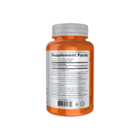 Now Foods Creatine Monohydrate