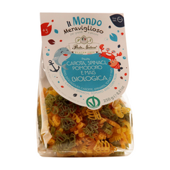 Pasta Natura Organic Corn & Vegetables Kids Pasta -  Sea World Gf