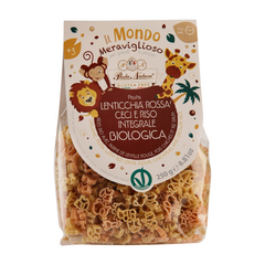 Pasta Natura Organic Red Lentils & Chickpeas Kids Pasta - Savana World Gf