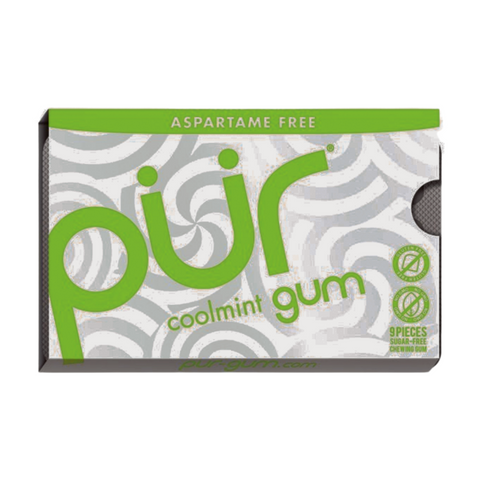 Pur Gum Coolmint Pack Of 9 Gums