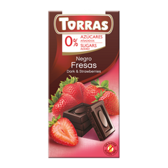 Torras Sugar Free Dark And Strawberry Chocolate