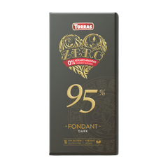 Torras Zero Sugar 95% Dark Chocolate ( Fondant )
