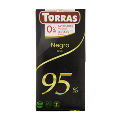 Torras Sugar Free 95% Dark Chocolate