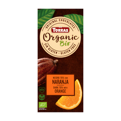 Torras Organic Dark Chocolate 70% With Orange