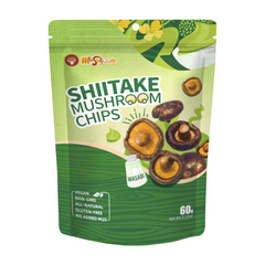 Mr Mushroom Shiitake Mushroom Chips (Wasabi)