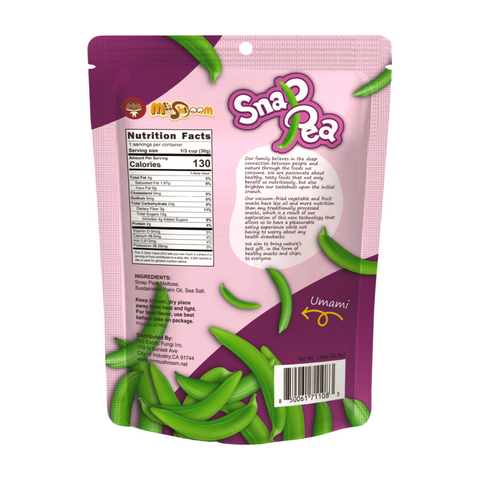 Mr Mushroom Snap Pea Chips