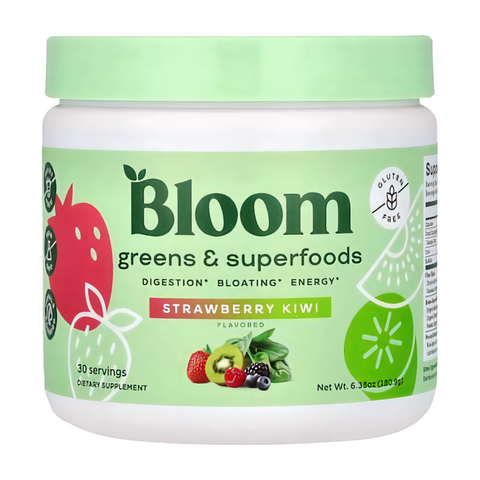 Bloom Greens and Superfoods Strawberry Kiwi