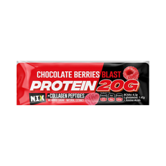 Nix Protein 20G Berries Chocolate + Collagen Peptides No Added Sugar