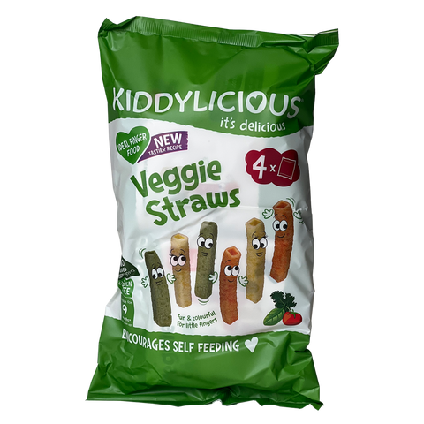 Kiddylicious Veggie Straws Baby Snack 9 Months+