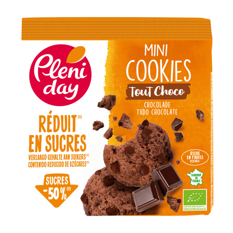 Pleni Day Organic Chocolate Mini Cookies