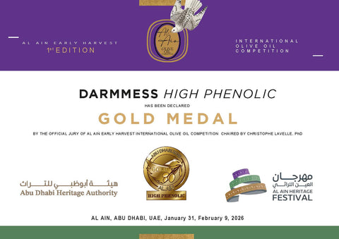 Darmmess Ebel Es Saqi Early Harvest High Phenolic EVOO