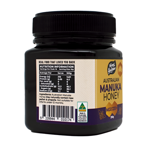 Honest To Goodness Australian Manuka Honey 220+ Mgo