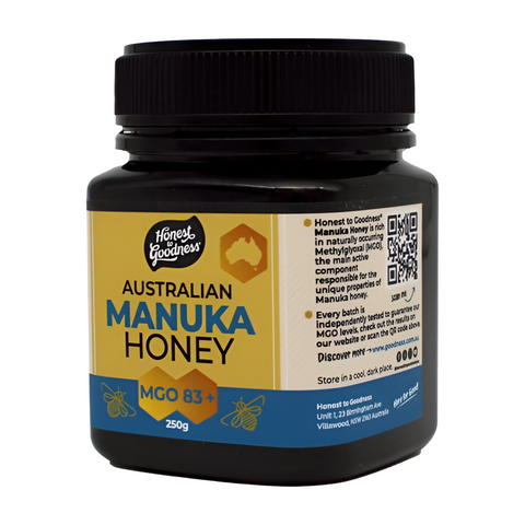 Honest To Goodness Australian Manuka Honey 83+ Mgo