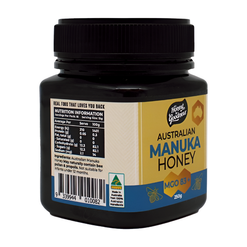 Honest To Goodness Australian Manuka Honey 83+ Mgo