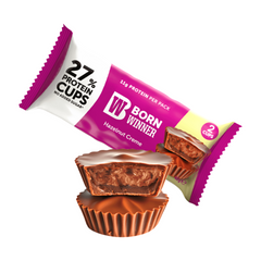 Born Winner Protein Cups With Hazelnut Filling