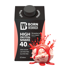 Born Winner Protein Shake Strawberry Ice Cream