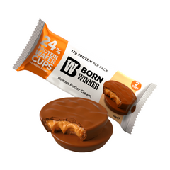 Born Winner Protein Wafer Cups With Peanut Butter Filling